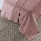 Kit Cobre Leito Colcha Munique King Microfibra Dupla Face Lis