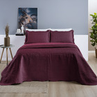 Kit Cobre Leito Colcha Munique Queen Microfibra Dupla Face Li