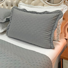 Kit Cobre Leito Colcha Perone King Dupla Face Toque De Pluma