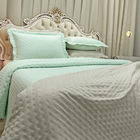 Kit Cobre Leito Colcha Perone King Dupla Face Toque De Pluma