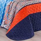 Kit Cobre Leito Colcha Petrus Queen Dupla Face Micropercal 20