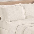 Kit Cobre Leito Colcha Queen 3 Peças Branco