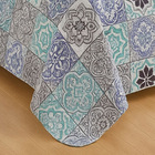 Kit Cobre Leito Colcha Queen Boutik Dupla Face - Estampa 26 -