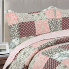 Kit Cobre Leito Colcha Queen Boutik Dupla Face - Gabriela