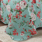 Kit Cobre Leito Colcha Queen Boutik Dupla Face - Sara - 100%