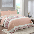 Kit Cobre Leito Colcha Queen Boutik Dupla Face - Talita