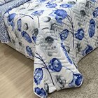 Kit Cobre Leito Colcha Realeza Queen 8 Peças Dupla Face Estam