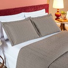 Kit Cobre Leito Colcha Roma Casal Dupla Face Micropercal 200