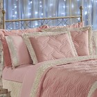 Kit Cobre Leito Colcha Serene King 7 Peças Micropercal 200 Fi