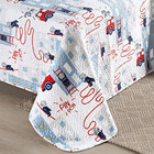 Kit Cobre Leito Colcha Solteiro Infantil  Fantasy Dupla Face