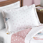Kit Cobre Leito Colcha Solteiro Infantil  Fantasy Dupla Face
