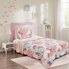 Kit Cobre Leito Colcha Solteiro Infantil Joy Dupla Face Estam