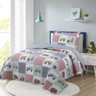 Kit Cobre Leito Colcha Solteiro Infantil Studio Dupla Face Es