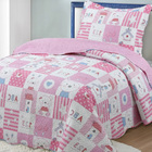 Kit Cobre Leito Colcha Solteiro Infantil Studio Dupla Face Es