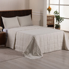 Kit Cobre Leito Colcha Speciale Casal Matelado Toque Acetinad