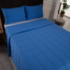 Kit Cobre Leito Colcha Speciale Casal Matelado Toque Acetinad