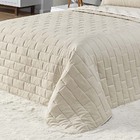 Kit Cobre Leito Colcha Unique Queen 03 Peças Micropercal 200