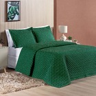 Kit Cobre Leito Colcha Vênus Casal Dupla Face Micropercal 200