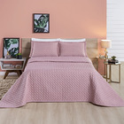 Kit Cobre Leito Colcha Vênus King Dupla Face Micropercal 200