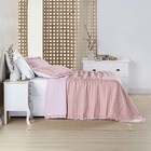 Kit Cobre Leito Colcha Vitta Queen Matelado C/ Babadinhos 200