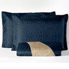 Kit Cobre Leito Detroit Casal Padrão Dupla Face Ultrassonic 3