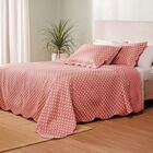 Kit Cobre Leito Dupla Face Poá Queen Lepper Laranja Un