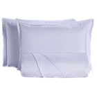 Kit Cobre Leito Hotelaria Branco Dupla Face Casal Padrão 03 P