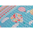 Kit Cobre Leito Infantil Menina Balão Estampado Dupla Face Te