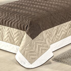 Kit Cobre Leito Infantil Menino 2 Peças Tabaco Matelado