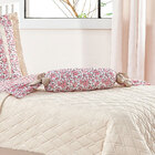 Kit Cobre Leito Infantil Solteiro Bege Com Almofada Decorativ