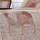 Kit Cobre Leito Jamaica Em Jacquard King 06 Peças - Rosê