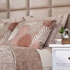 Kit Cobre Leito Jamaica Em Jacquard King 06 Peças - Rosê