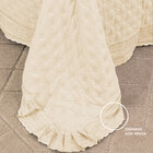 Kit Cobre Leito King 3 Peças Com Bordado Inglês Micro Percal