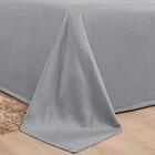 Kit Cobre Leito King Antique Tecido Piquet Liso 3 Peças - Cin