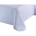 Kit Cobre Leito King Em Branco De Malha Da Fine - Edromania