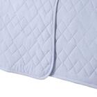 Kit Cobre Leito King Em Branco De Malha Da Fine - Edromania