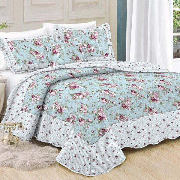 Kit Cobre Leito King Frame Com Porta Travesseiros Matelassê