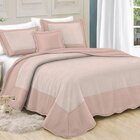 Kit Cobre Leito King Frame Com Porta Travesseiros Matelassê