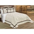 Kit Cobre Leito King Marina Microfibra 180 Fios 3 Peças Marfi