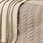 Kit Cobre Leito King Marrakechi Micropercal 03 Peças - Cáqui