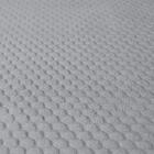 Kit Cobre Leito King Piquet Arezzo Liso 03 Peças - Cinza