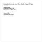 Kit Cobre Leito King Piquet Arezzo Liso 03 Peças - Rosê