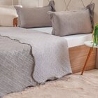 Kit Cobre Leito King Ultra Lisse Lisa New 250x270cm Roccia