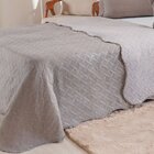 Kit Cobre Leito King Ultra Lisse Lisa New 250x270cm Roccia