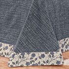 Kit Cobre Leito King Vila Real Jacquard 05 Peças - Azul