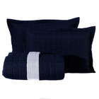 Kit Cobre Leito Liso Napoli Casal Padrão 03 Peças - Matelado