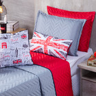 Kit Cobre Leito London Dupla Face C/ Almofadas Solteiro 05 Pe