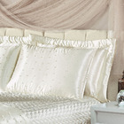 Kit Cobre Leito Lua De Mel Cetim Liso King 10 Peças - Palha