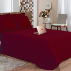 Kit Cobre Leito Luxo Matelado Casa Dona Casal + 4 Porta Trave