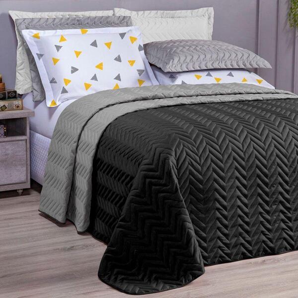 Kit Cobre Leito Marley Casal Dupla Face + Jogo De Lençol 6 Pe